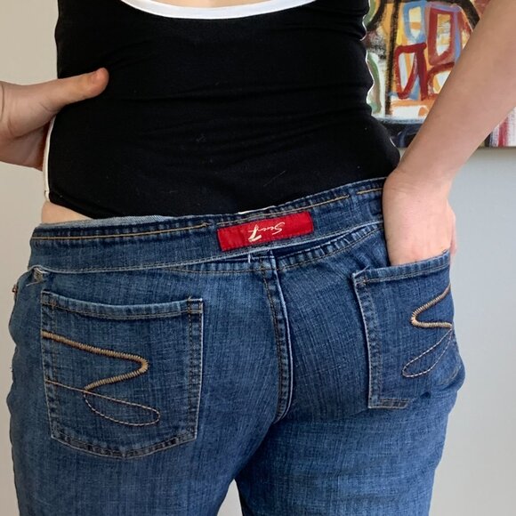 Seven7 For All Mankind Dark Wash Jeans - Picture 5 of 10